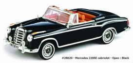 Mercedes Benz  - 1959 black - 1:43 - Vitesse SunStar - 28620 - vss28620 | Toms Modelautos