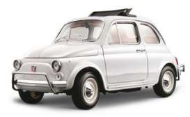 Fiat  - 500L 1968 white - 1:18 - Bburago - 12035w - bura12035w | Toms Modelautos