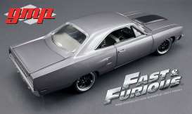 Plymouth  - Roadrunner F&F *the Hammer* 1970 grey  - 1:18 - GMP - gmp18857 | Toms Modelautos