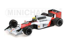 McLaren  - 1989 white/red-orange - 1:18 - Minichamps - 540891801 - mc540891801 | Toms Modelautos