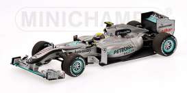 Mercedes Benz Petronas - 2010  - 1:43 - Minichamps - 410100004 - mc410100004 | Toms Modelautos