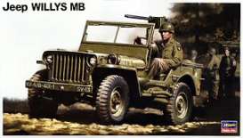 Willys  - 1941  - 1:24 - Hasegawa - 24501 - has24501 | Toms Modelautos