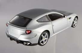 Ferrari  - 2011 silver - 1:18 - Hotwheels - mvX5525 - hwmvX5525 | Toms Modelautos