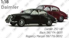 Daimler  - 1967 regency maroon - 1:18 - Paragon - 98312lhd - para98312lhd | Toms Modelautos