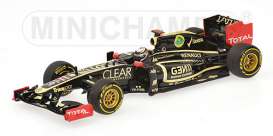 Lotus Renault - 2012 black - 1:43 - Minichamps - 410120079 - mc410120079 | Toms Modelautos