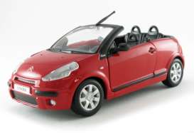 Citroen  - red - 1:24 - Bburago - 22096r - bura22096r | Toms Modelautos