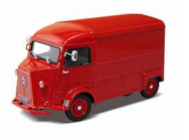Citroen  - HY 1962 red - 1:24 - Welly - 24019r - welly24019r | Toms Modelautos