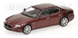 Maserati  - 2009 red - 1:43 - Minichamps - 400123902 - mc400123902 | Toms Modelautos