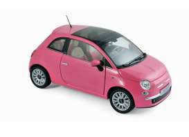 Fiat  - 500C 2010 pink - 1:18 - Norev - 187752 - nor187752 | Toms Modelautos