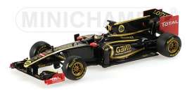 Lotus Renault - 2012 black - 1:43 - Minichamps - 410120179 - mc410120179 | Toms Modelautos