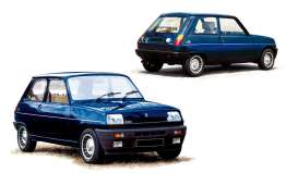 Renault  - 1981 navy blue - 1:18 - Norev - 185157 - nor185157 | Toms Modelautos