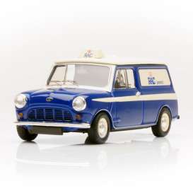 Austin Mini - 1961 blue/white - 1:43 - Ebbro - ebb44563 | Toms Modelautos