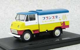 Toyopet  - 1959 yellow/white - 1:43 - Ebbro - ebb44570 | Toms Modelautos