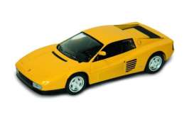 Ferrari  - 1984 yellow - 1:43 - Magazine Models - FerTesy - MagFerTesy | Toms Modelautos