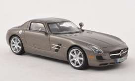 Mercedes Benz  - 2010 matt grey - 1:43 - IXO Models - moc124 - ixmoc124 | Toms Modelautos
