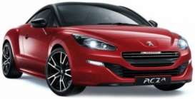 Peugeot  - 2013 red with matt black roof - 1:43 - Norev - 473874 - nor473874 | Toms Modelautos