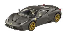 Ferrari  - 2013 matt black - 1:43 - Hotwheels Elite - mvBLY47 - hwmvBLY47 | Toms Modelautos