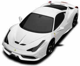 Ferrari  - 2013 white - 1:18 - Hotwheels - mvBLY56 - hwmvBLY56 | Toms Modelautos