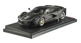 Ferrari  - 2013 matt black - 1:18 - Hotwheels - mvBLY53 - hwmvBLY53 | Toms Modelautos
