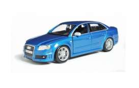 Audi  - blue - 1:24 - Bburago - 22104b - bura22104b | Toms Modelautos