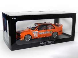 BMW  - 1992 orange - 1:18 - AutoArt - 89248 - autoart89248 | Toms Modelautos