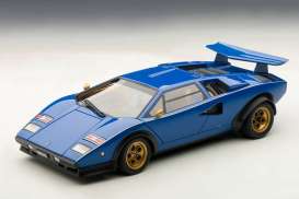 Lamborghini  - 1976 blue - 1:18 - AutoArt - 74652 - autoart74652 | Toms Modelautos
