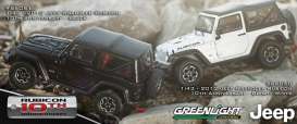 Jeep  - 2013 black - 1:43 - GreenLight - 86051 - gl86051 | Toms Modelautos