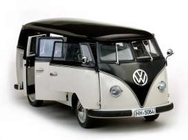 Volkswagen  - 1958 black/beige grey - 1:12 - SunStar - 5064 - sun5064 | Toms Modelautos