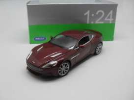 Aston Martin  - metallic brons - 1:24 - Welly - 24046bs - welly24046bs | Toms Modelautos
