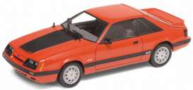 Ford  - 1986 red - 1:18 - Welly - 12526r - welly12526r | Toms Modelautos