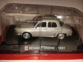 Renault  - Ondine 1961 silver - 1:43 - Magazine Models - ondine - magapondine | Toms Modelautos