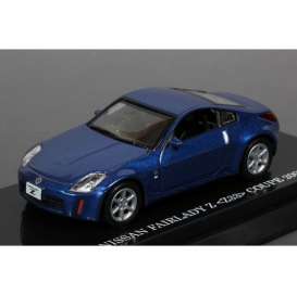 Nissan  - blue - 1:64 - Kyosho - 6005b - kyo6005b | Toms Modelautos