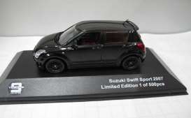 Suzuki  - 2007 black - 1:43 - Triple9 Collection - 43051 - T9-43051 | Toms Modelautos