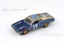 Ford  - 1968 blue/gold - 1:43 - Spark - s3593 - spas3593 | Toms Modelautos