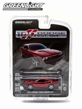 Dodge  - 2014 red - 1:64 - GreenLight - 27740E - gl27740E | Toms Modelautos