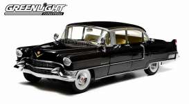 Cadillac  - 1955 black - 1:18 - GreenLight - 12923 - gl12923 | Toms Modelautos