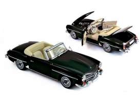 Mercedes Benz  - 1957 black - 1:18 - Norev - 183538 - nor183538 | Toms Modelautos