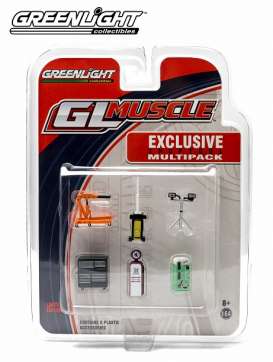 Accessoires diorama - 2014 various - 1:64 - GreenLight - 13081 - gl13081 | Toms Modelautos