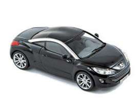 Peugeot  - 2010 black - 1:43 - Norev - 4738641 - nor4738641 | Toms Modelautos