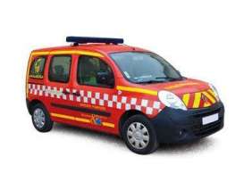 Renault  - Kango *Pompiers Poste de comma 2013 red - 1:43 - Norev - 511395 - nor511395 | Toms Modelautos