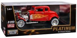 Ford  - 1932 red/yellow - 1:18 - Motor Max - 73172rTDC - mmax73172rTDC | Toms Modelautos