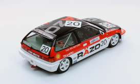 Honda  - 1989 red/white/black - 1:18 - Triple9 Collection - 1800106 - T9-1800106 | Toms Modelautos