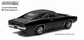Dodge  - Charger *Bullitt* 1968 black - 1:43 - GreenLight - 86432 - gl86432 | Toms Modelautos