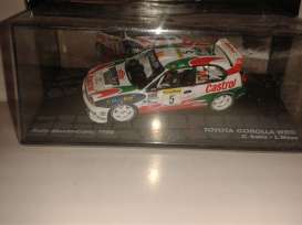 Toyota  - Corolla 1998 white/green/red - 1:43 - Magazine Models - RAcorolla98 - MagRAcorolla98 | Toms Modelautos