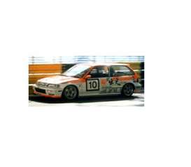 Honda  - 1990 white/orange - 1:43 - Triple9 Collection - 4300102 - T9-4300102 | Toms Modelautos
