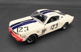 Shelby  - GT350 #123 Charlie Kemp 1965 white/blue - 1:18 - Acme Diecast - 1801813 - acme1801813 | Toms Modelautos