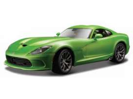 Dodge  - 2013 metallic green - 1:18 - Maisto - 31128gn - mai31128gn | Toms Modelautos