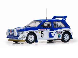 MG  - 1986 blue/white - 1:18 - SunStar - 5537 - sun5537 | Toms Modelautos