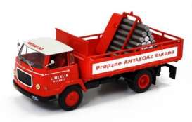 Unic  - 1963 red - 1:43 - IXO Models - tru015 - ixtru015 | Toms Modelautos