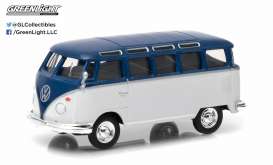 Volkswagen  - blue/white - 1:64 - GreenLight - 96140F - gl96140F | Toms Modelautos